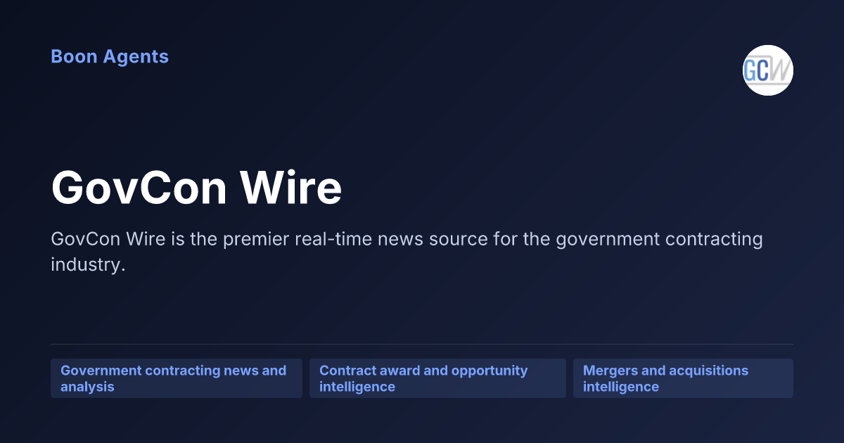 GovCon Wire — company overview
