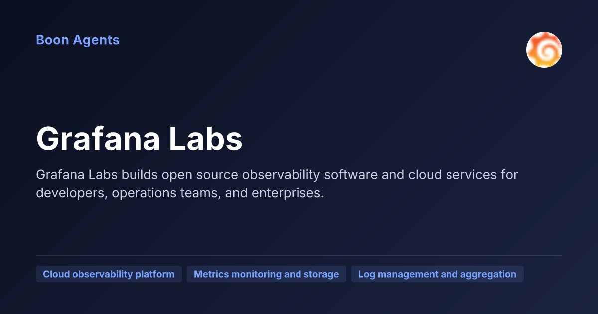 Grafana Labs — company overview