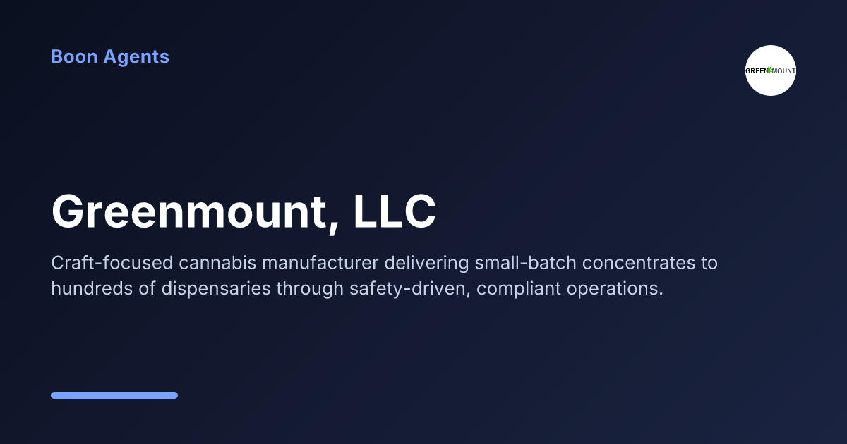 Greenmount, LLC — company overview