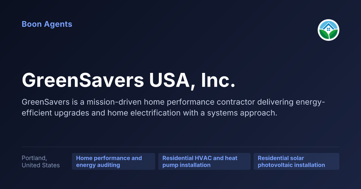 GreenSavers USA, Inc. — company overview