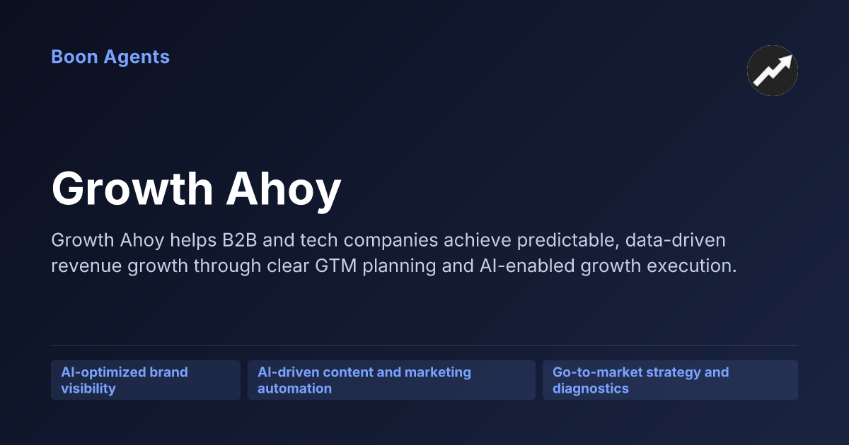 Growth Ahoy — company overview