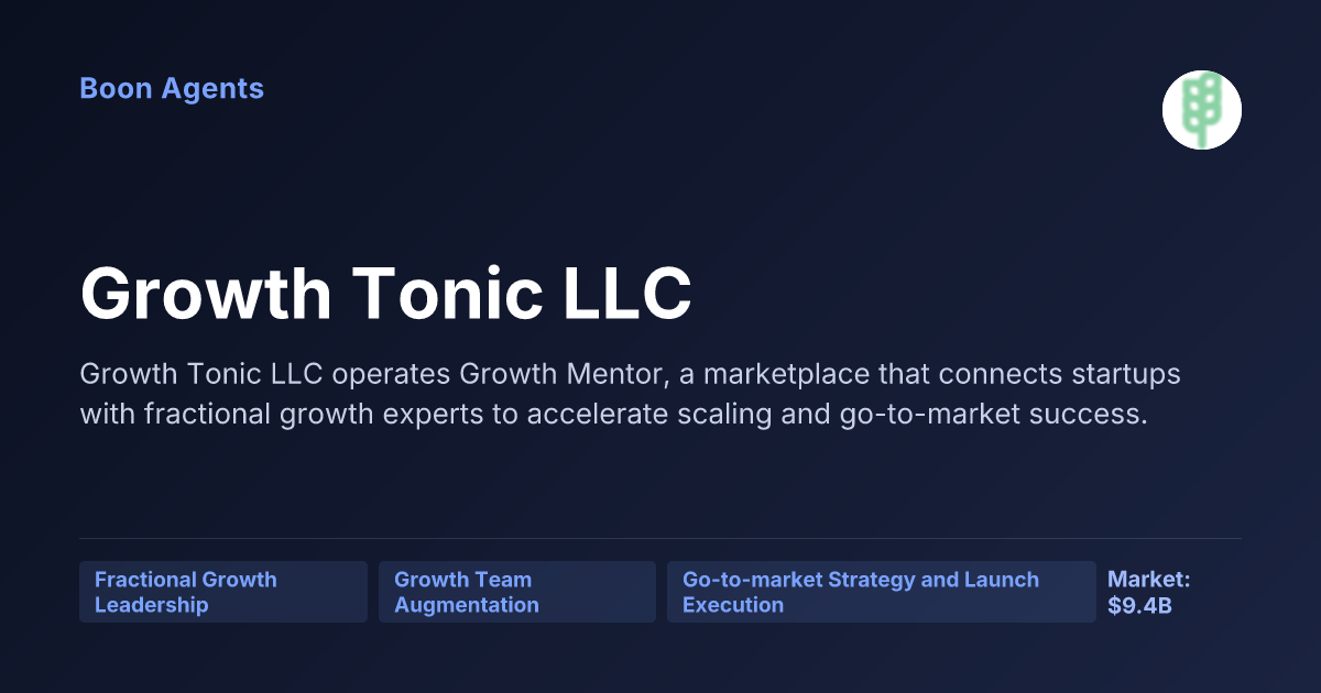 Growth Tonic LLC — company overview