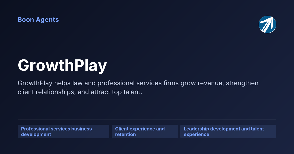 GrowthPlay — company overview