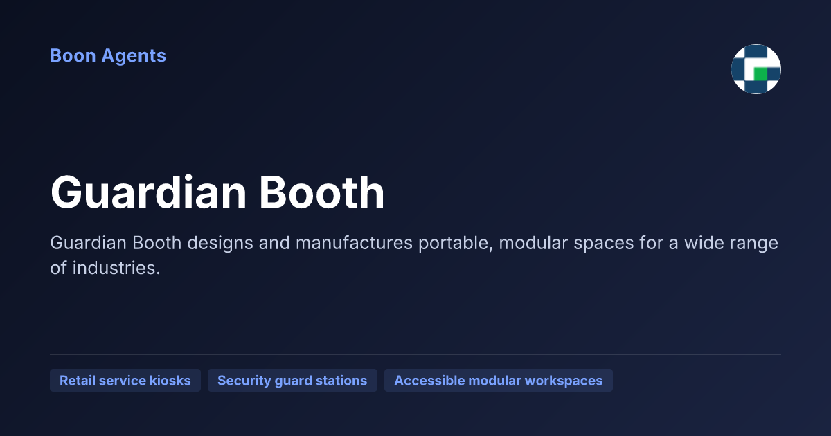 Guardian Booth — company overview