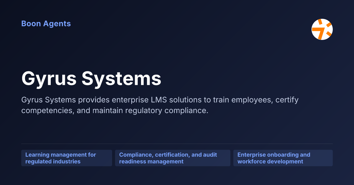 Gyrus Systems — company overview