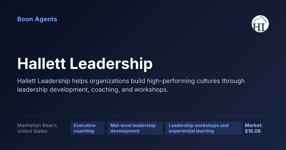 Hallett Leadership — company overview