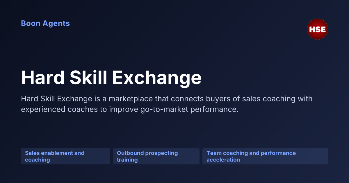 Hard Skill Exchange — company overview