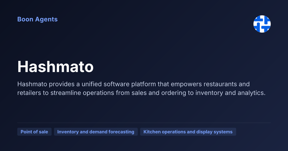 Hashmato — company overview
