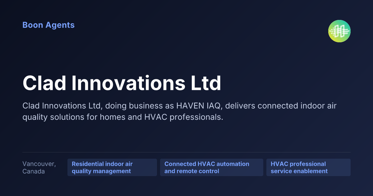 Clad Innovations Ltd — company overview