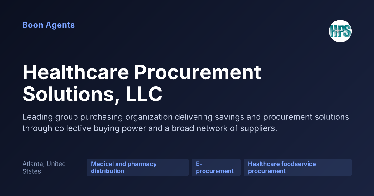 Healthcare Procurement Solutions, LLC — company overview