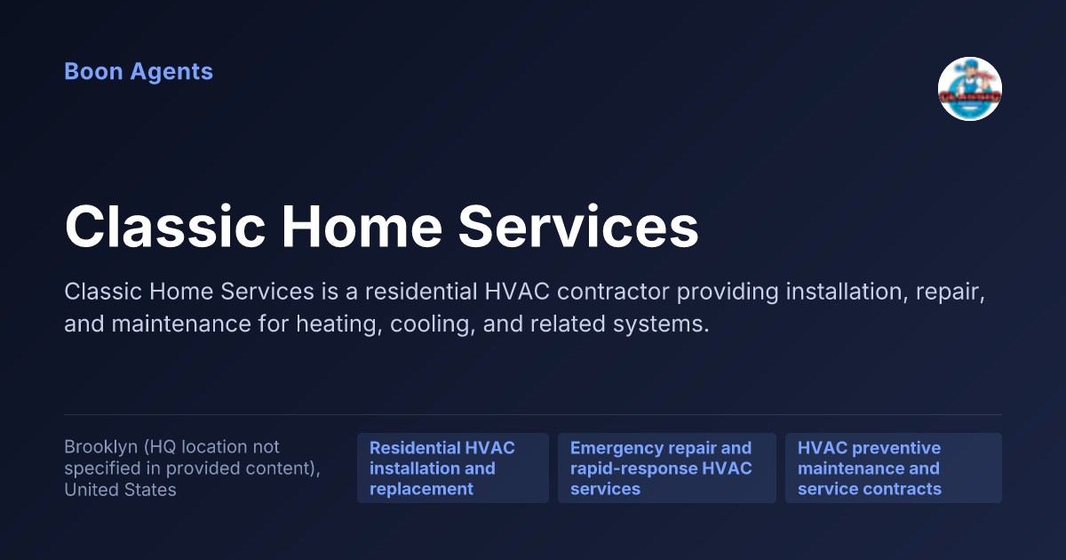 Classic Home Services — company overview