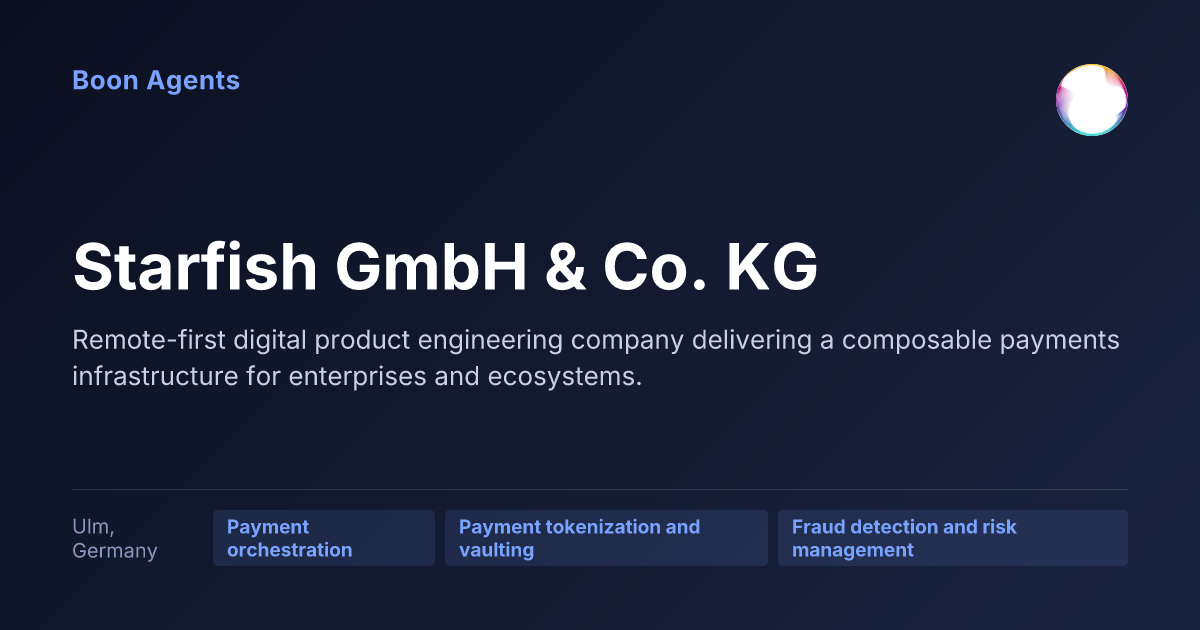 Starfish GmbH & Co. KG — company overview