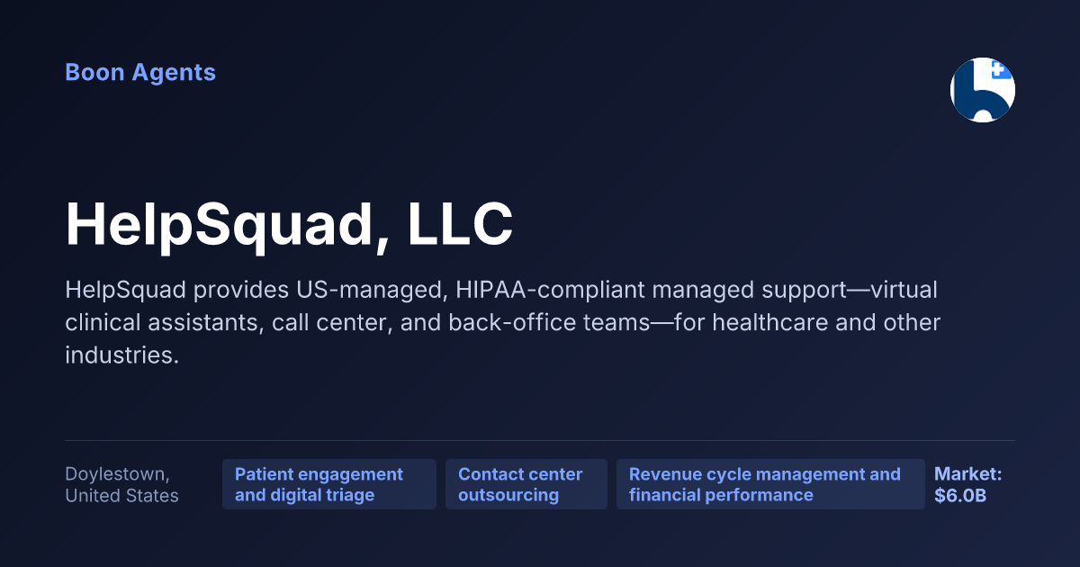 HelpSquad, LLC — company overview