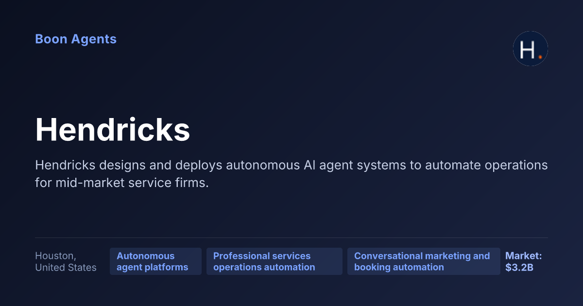 Hendricks — company overview