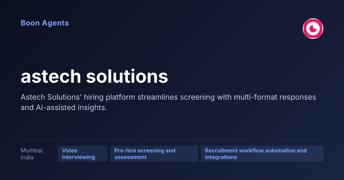 astech solutions — company overview