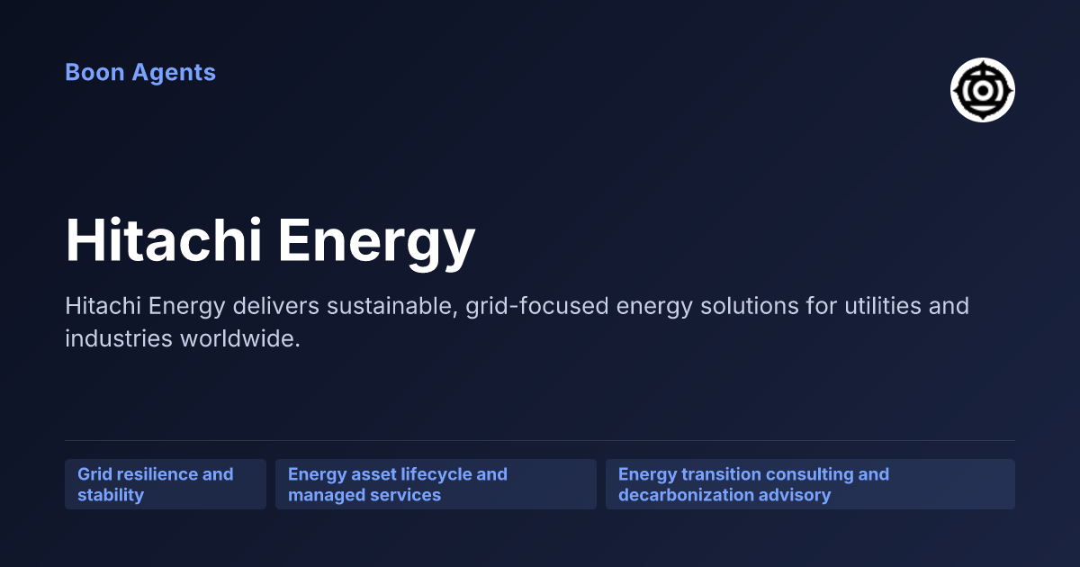 Hitachi Energy — company overview