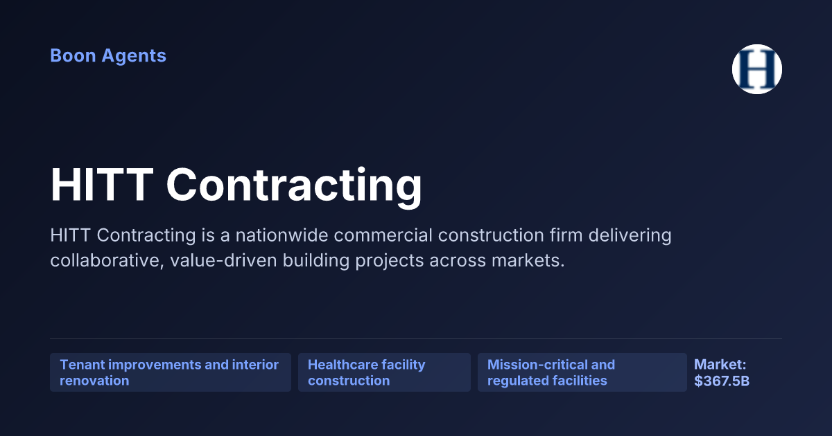 HITT Contracting — company overview