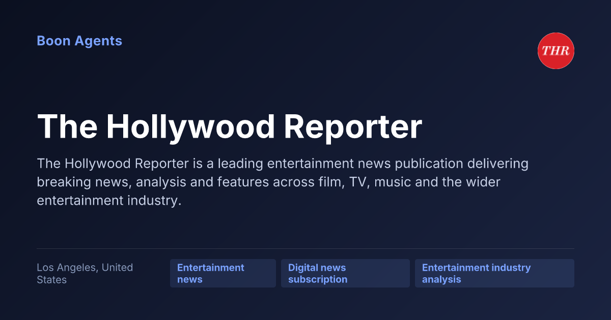 The Hollywood Reporter — company overview