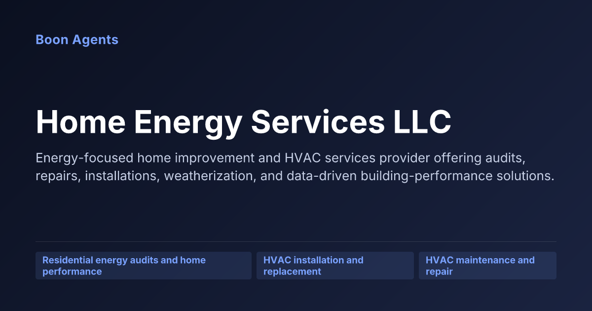 Home Energy Services LLC — company overview