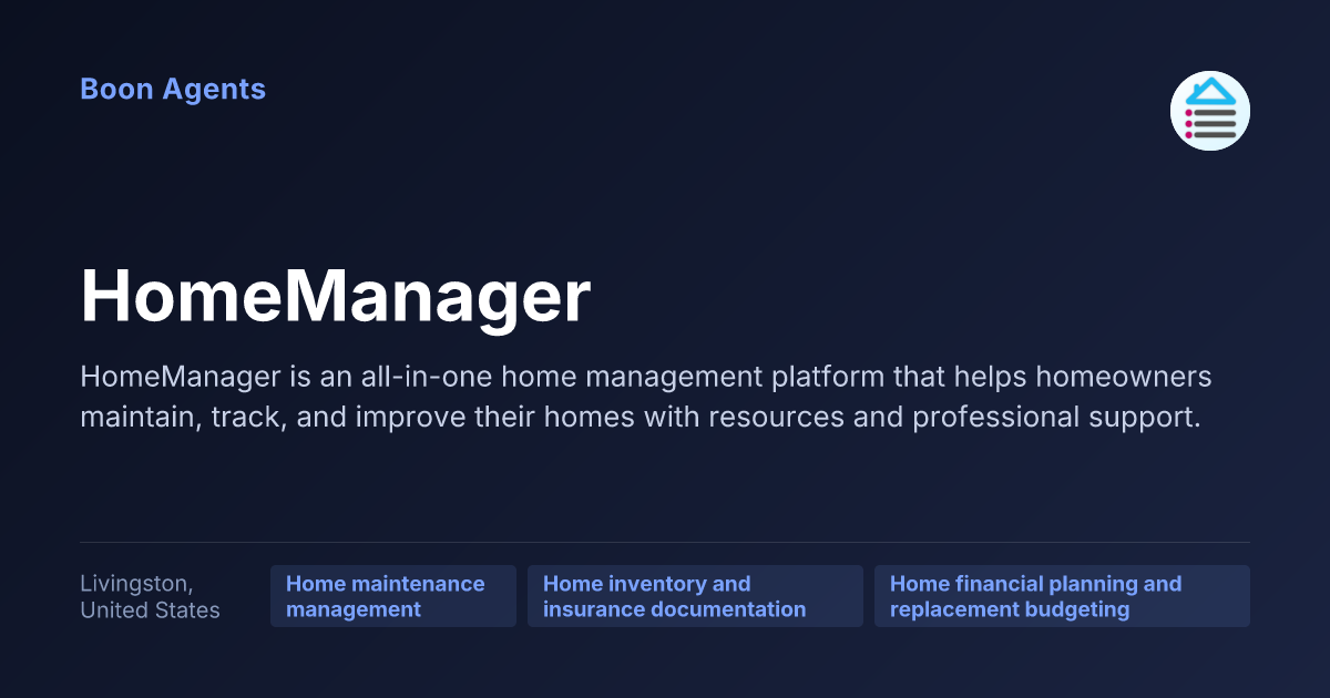 HomeManager — company overview