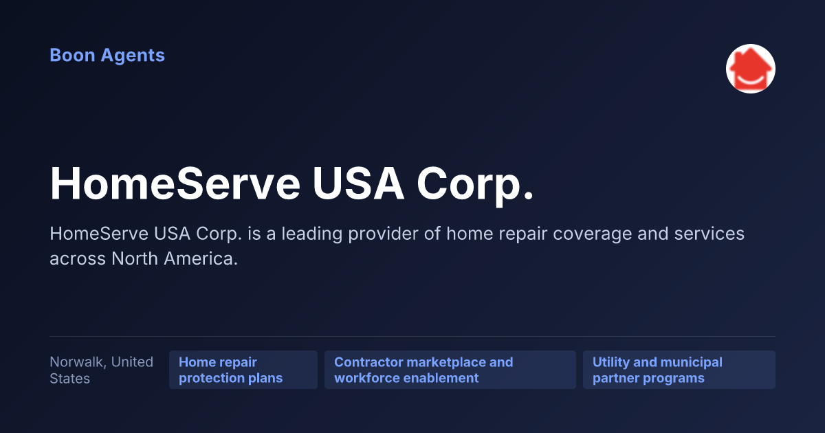 HomeServe USA Corp. — company overview