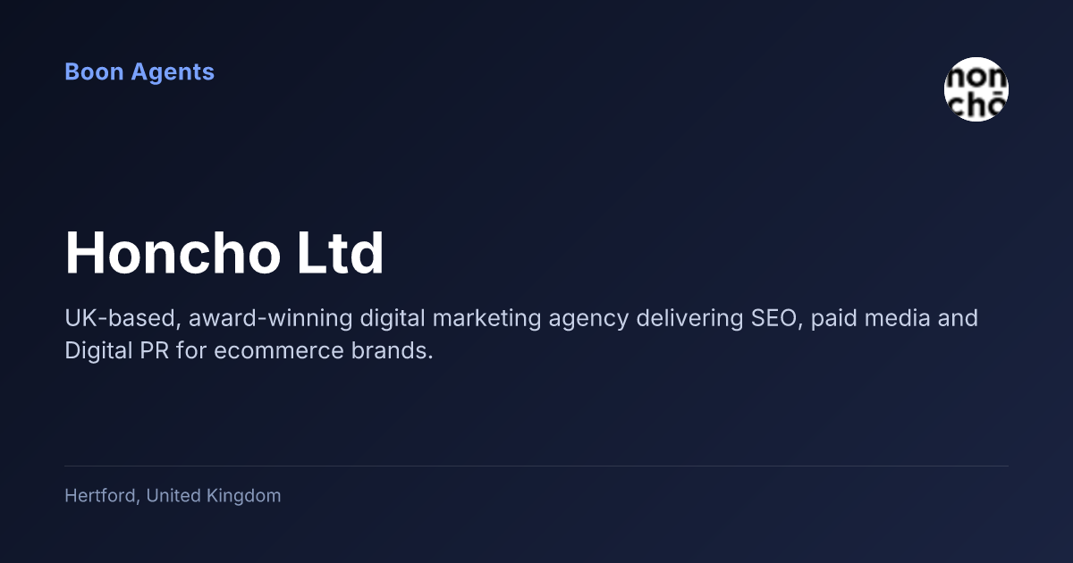 Honcho Ltd — company overview