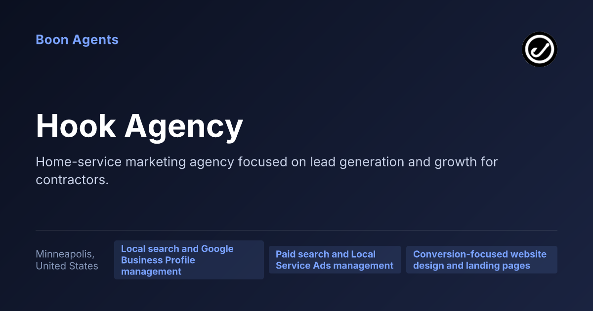 Hook Agency — company overview