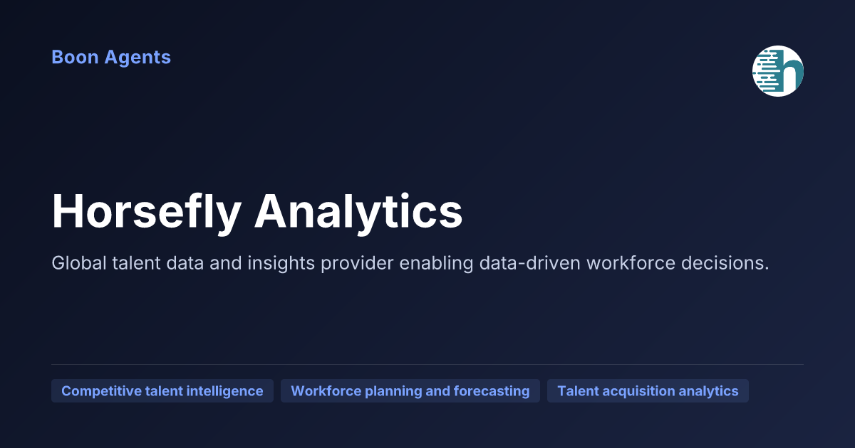 Horsefly Analytics — company overview