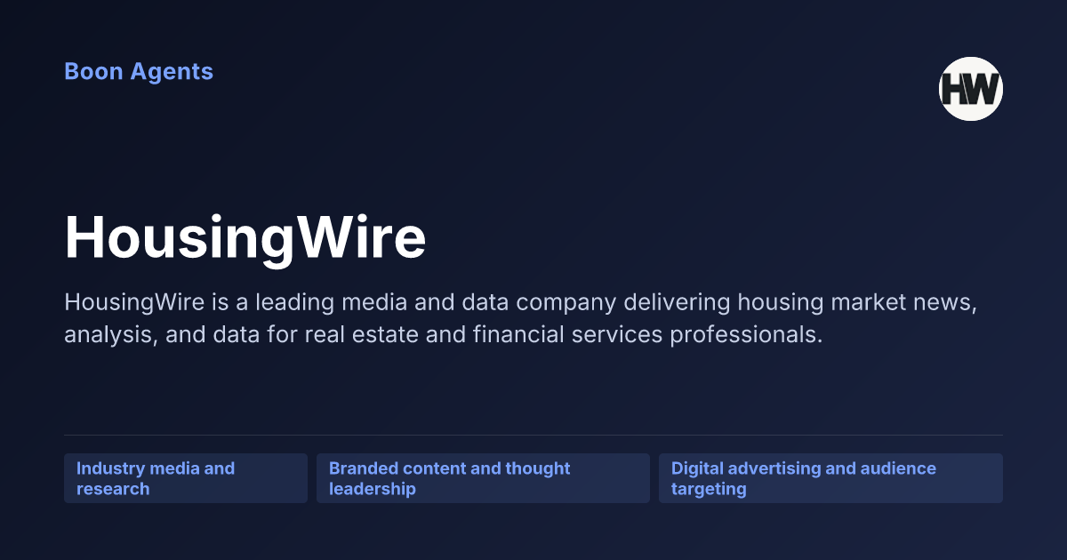 HousingWire — company overview