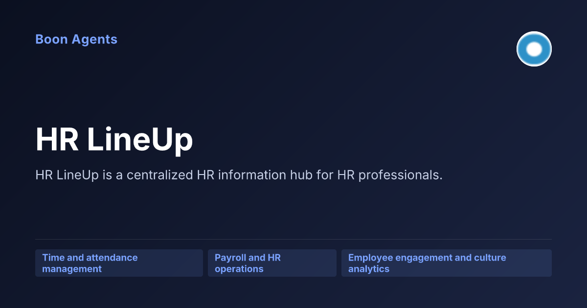 HR LineUp — company overview