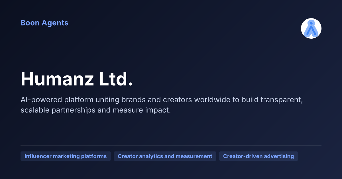 Humanz Ltd. — company overview