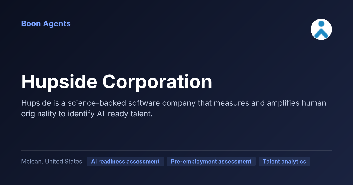 Hupside Corporation — company overview