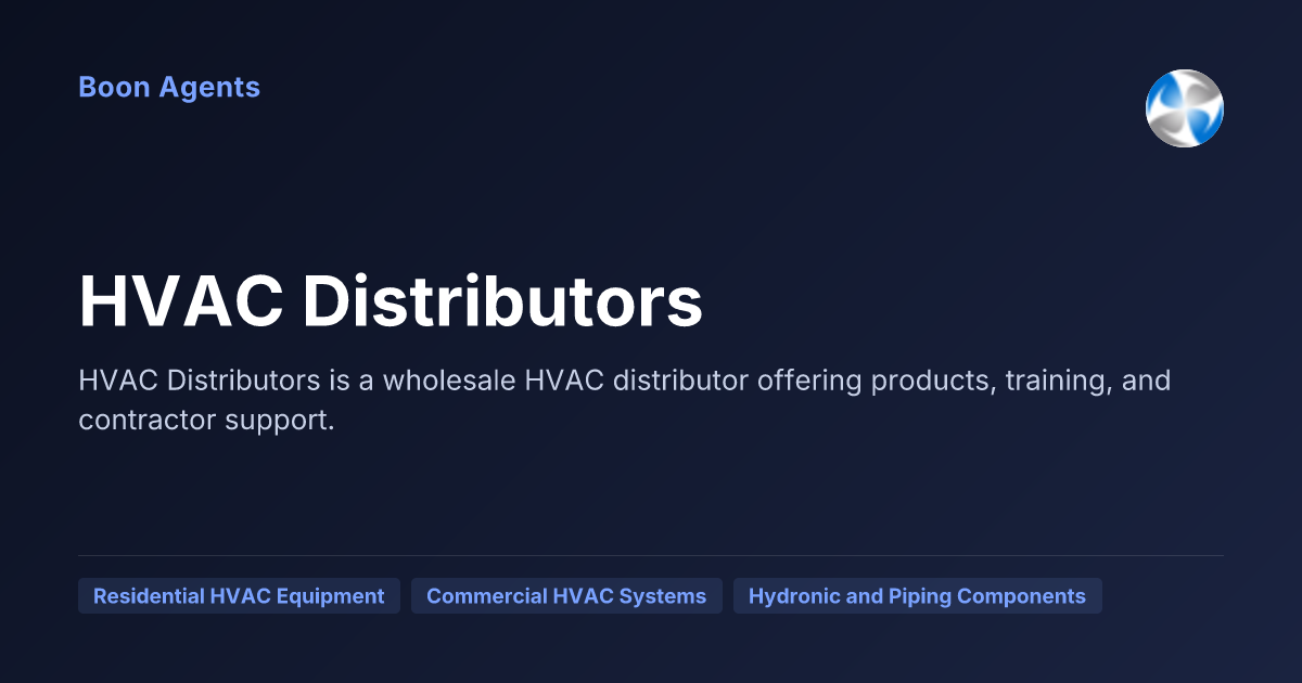 HVAC Distributors — company overview