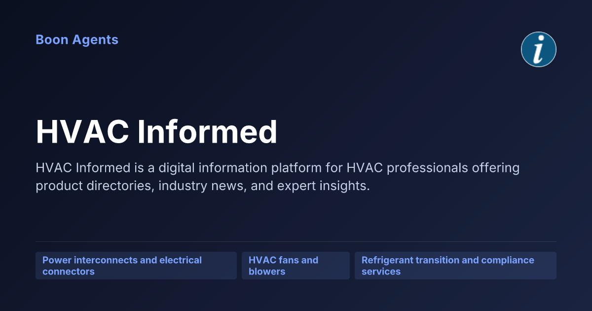 HVAC Informed — company overview