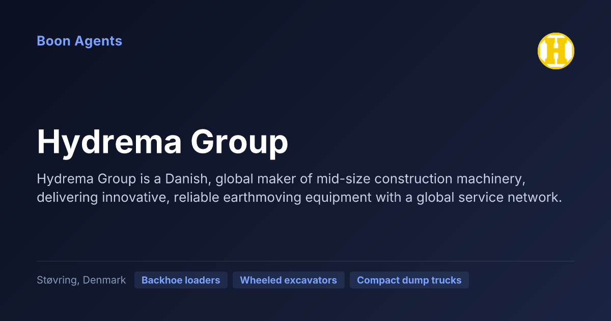 Hydrema Group — company overview
