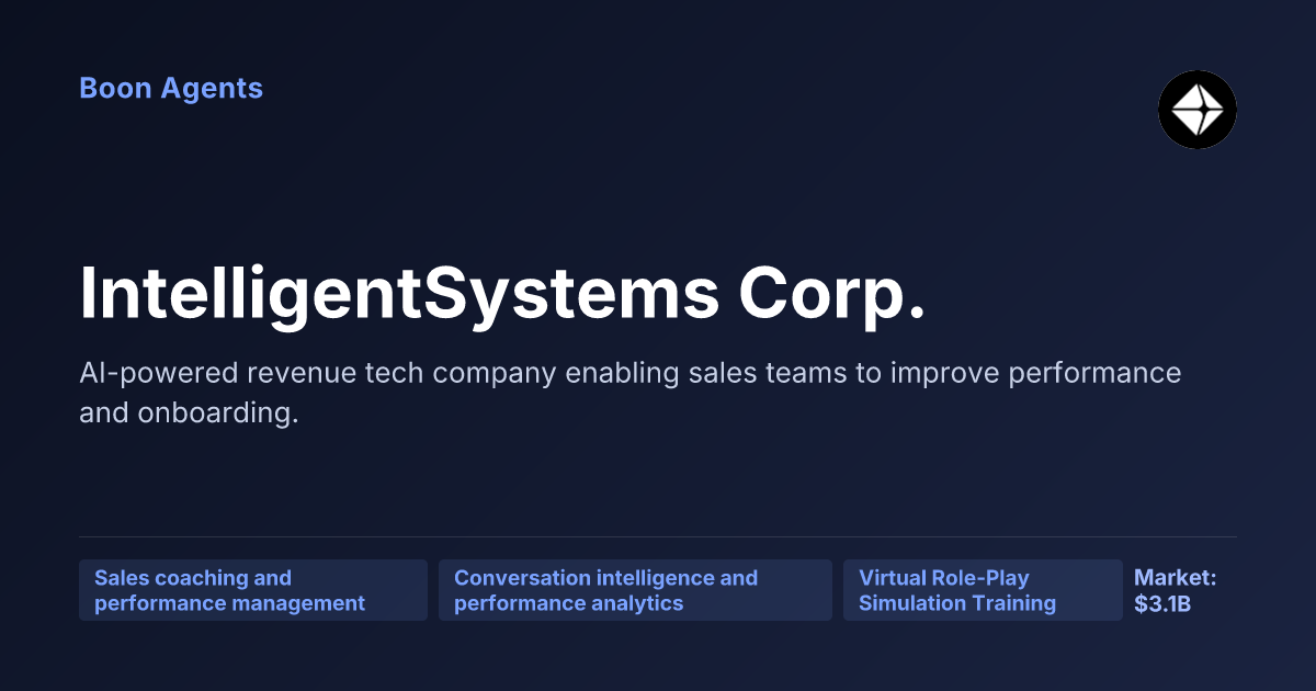 IntelligentSystems Corp. — company overview