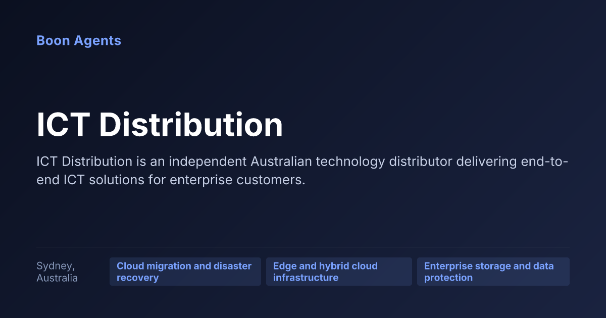 ICT Distribution — company overview