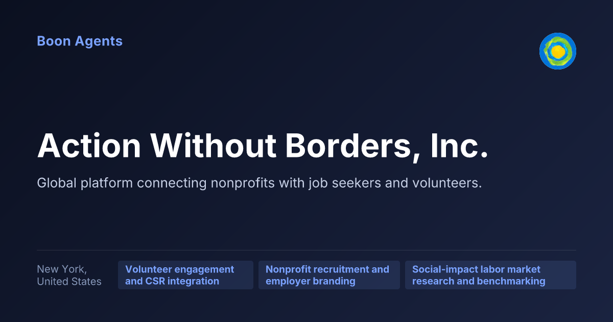 Action Without Borders, Inc. — company overview