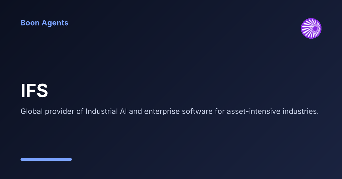 IFS — company overview