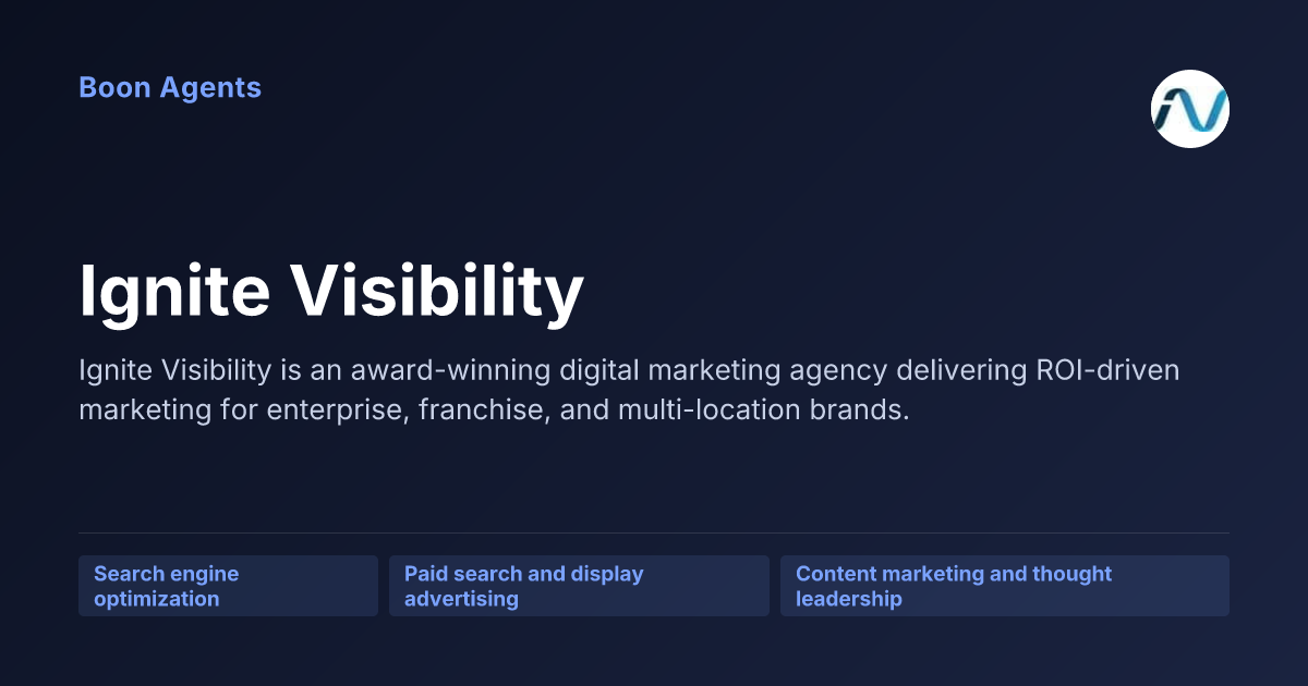 Ignite Visibility — company overview
