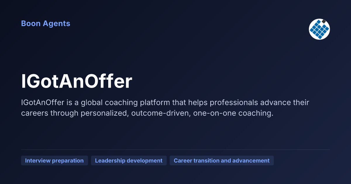 IGotAnOffer — company overview