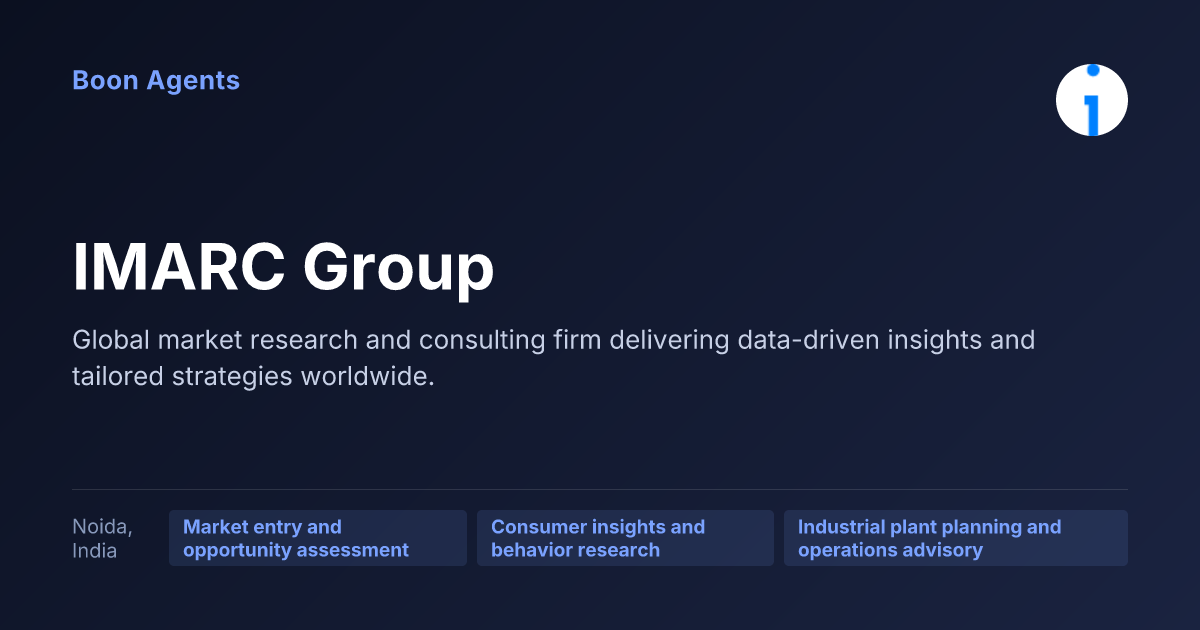 IMARC Group — company overview