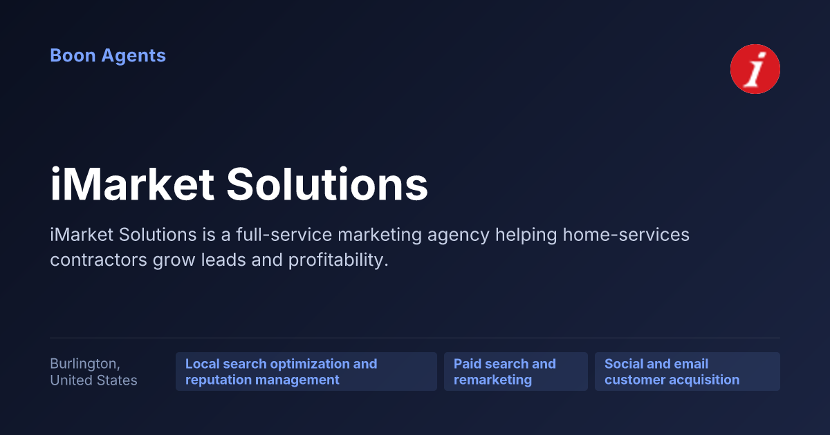iMarket Solutions — company overview