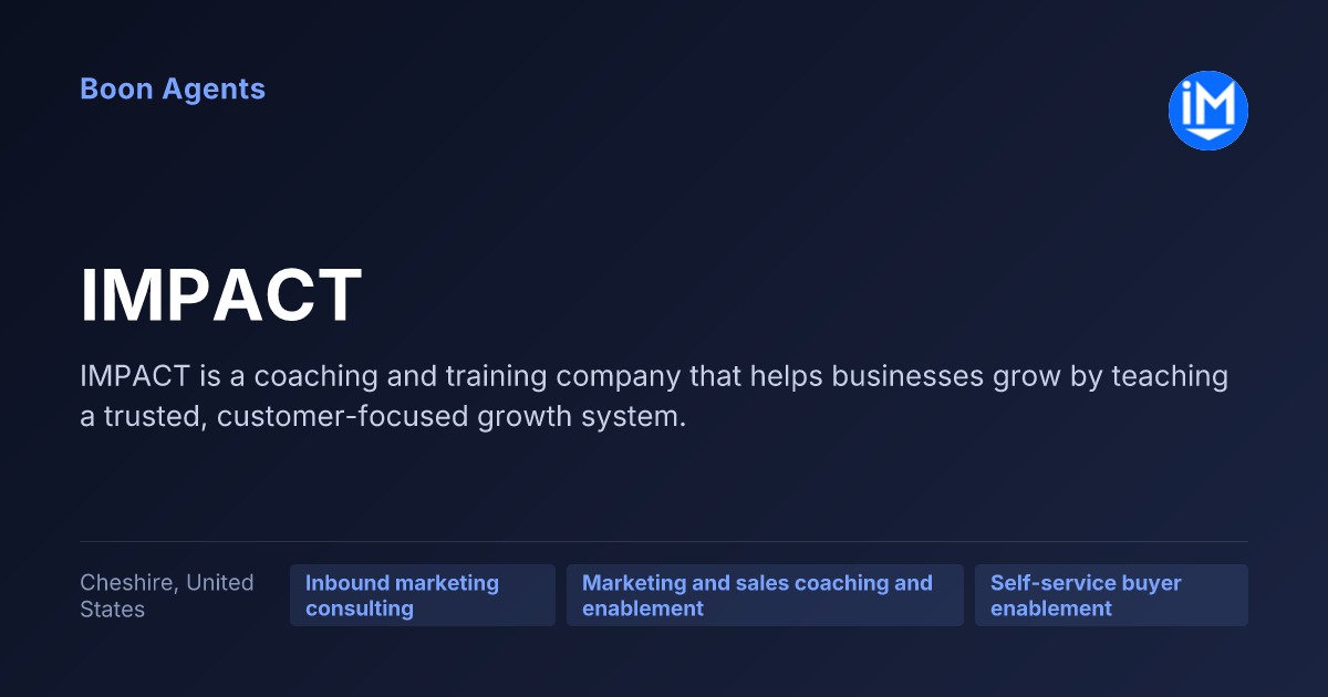IMPACT — company overview