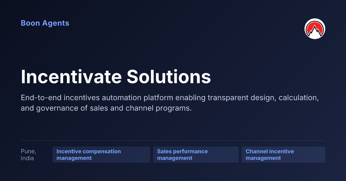 Incentivate Solutions — company overview
