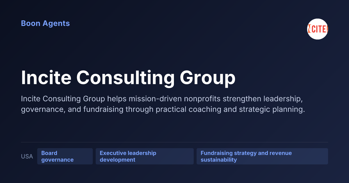 Incite Consulting Group — company overview