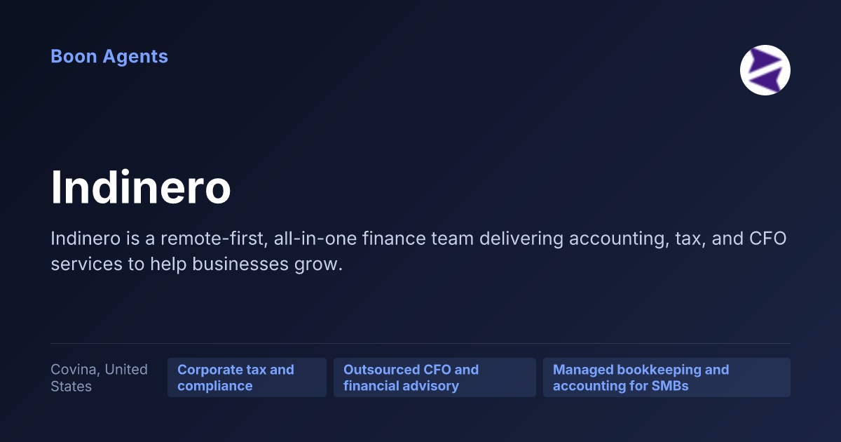 Indinero — company overview