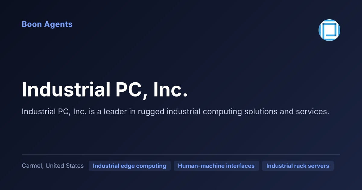 Industrial PC, Inc. — company overview