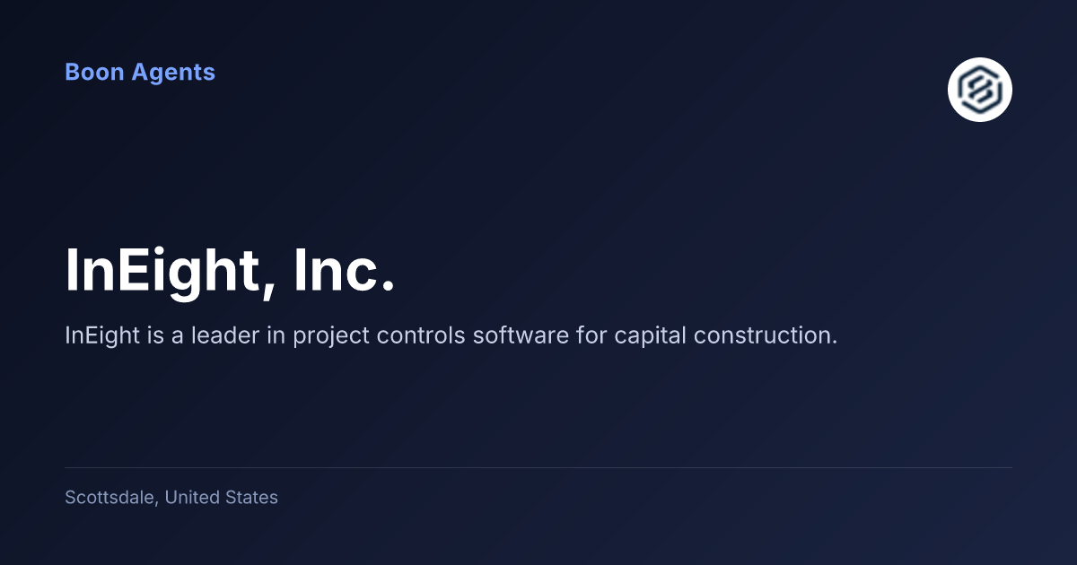 InEight, Inc. — company overview