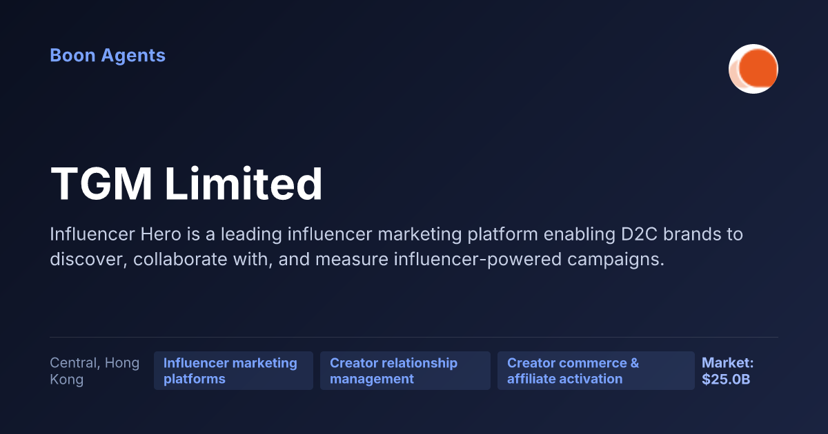 TGM Limited — company overview